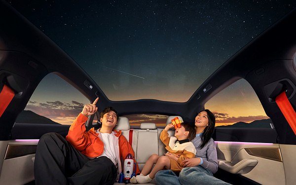 Onvo L60 AWD roof view
