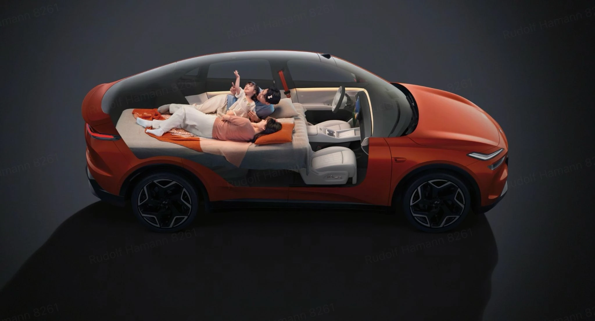 Onvo L60 RWD interior view