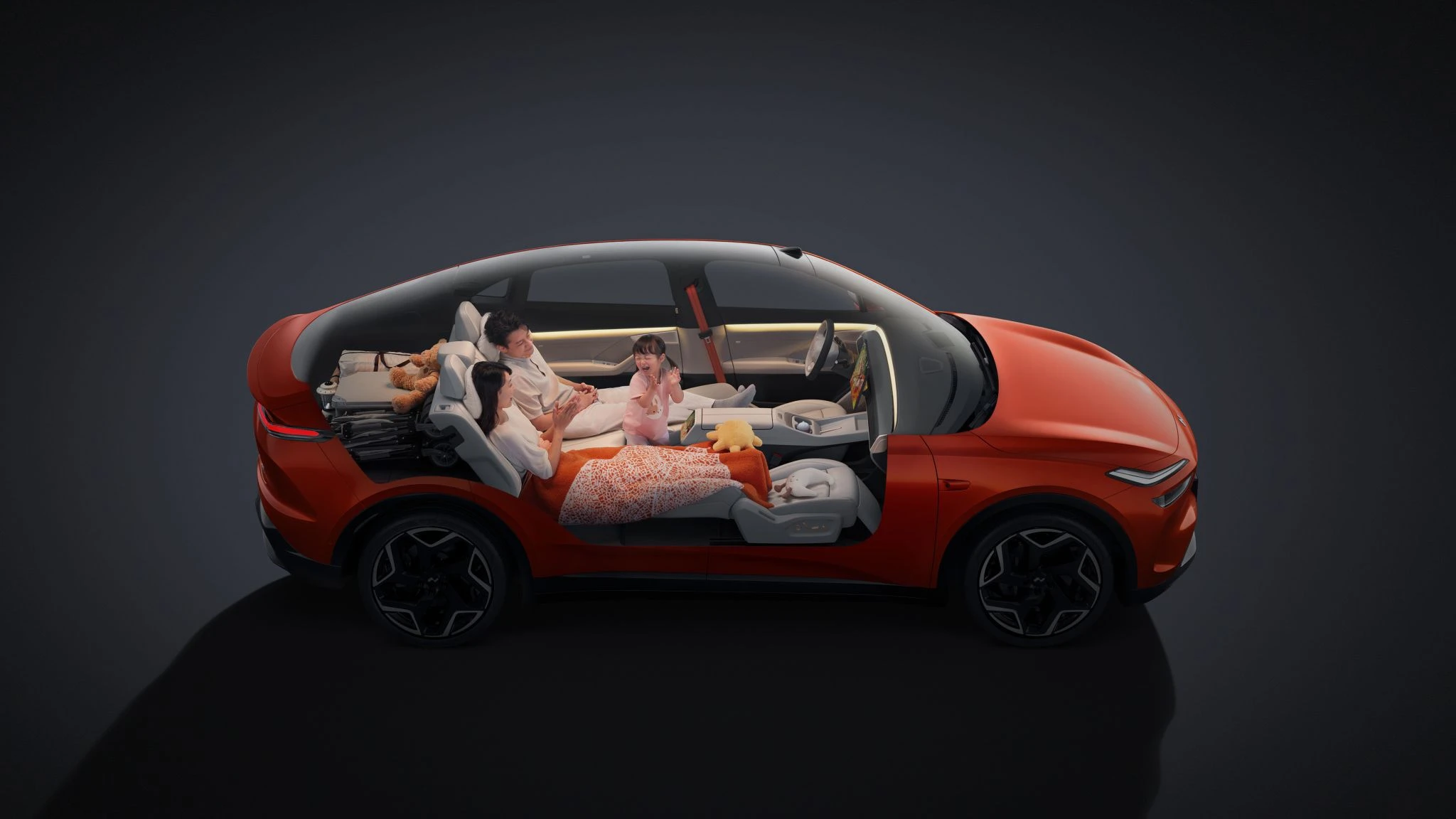 Onvo L60 RWD interior view