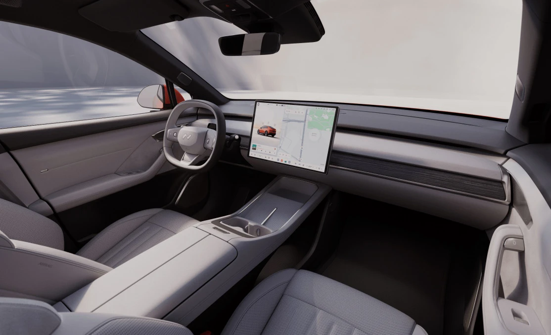 Onvo L60 RWD interior view