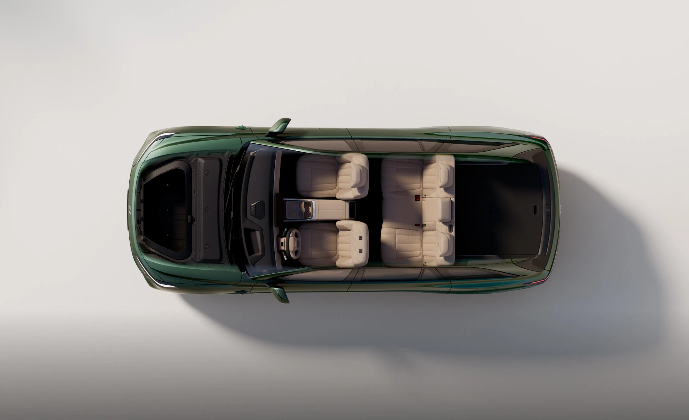 Onvo L80 AWD 85 kWh interior view
