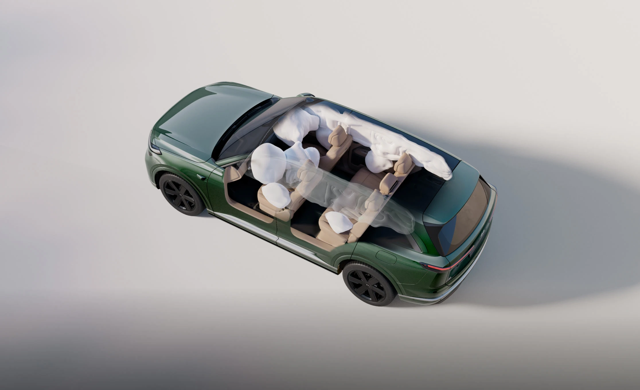 Onvo L80 RWD 85 kWh safety view