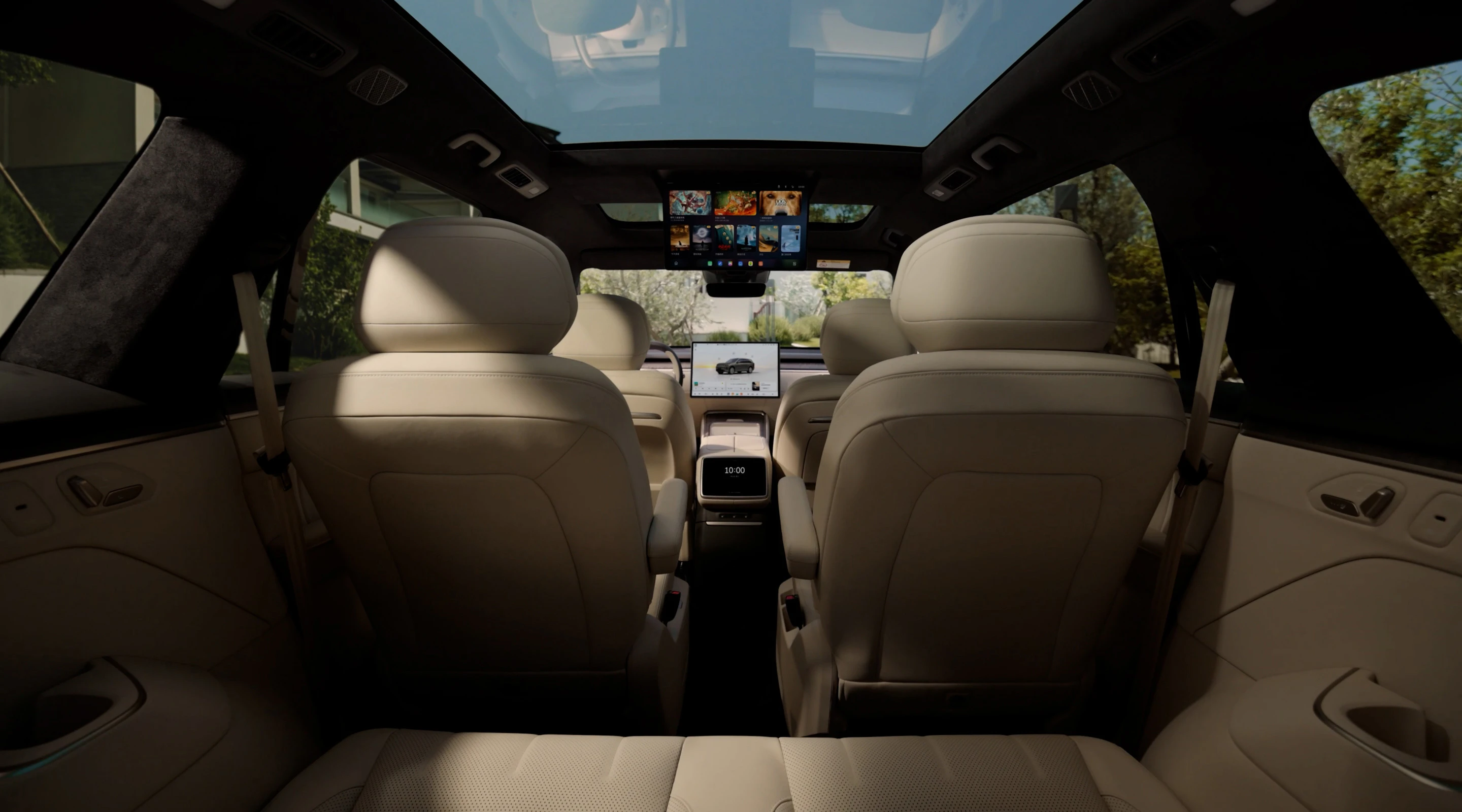 ONVO L90 AWD interior view