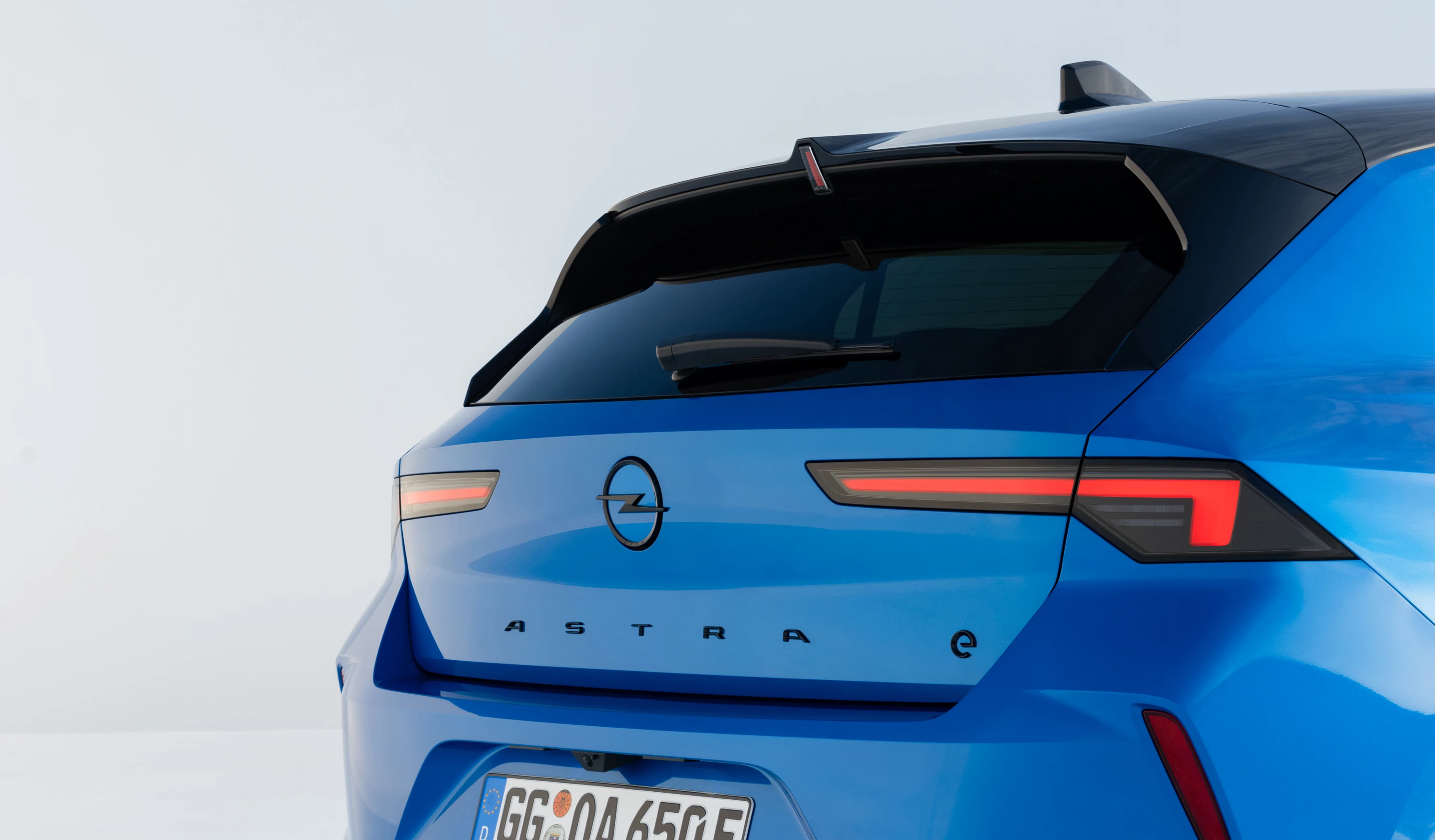 Opel Astra Electric rearlights view