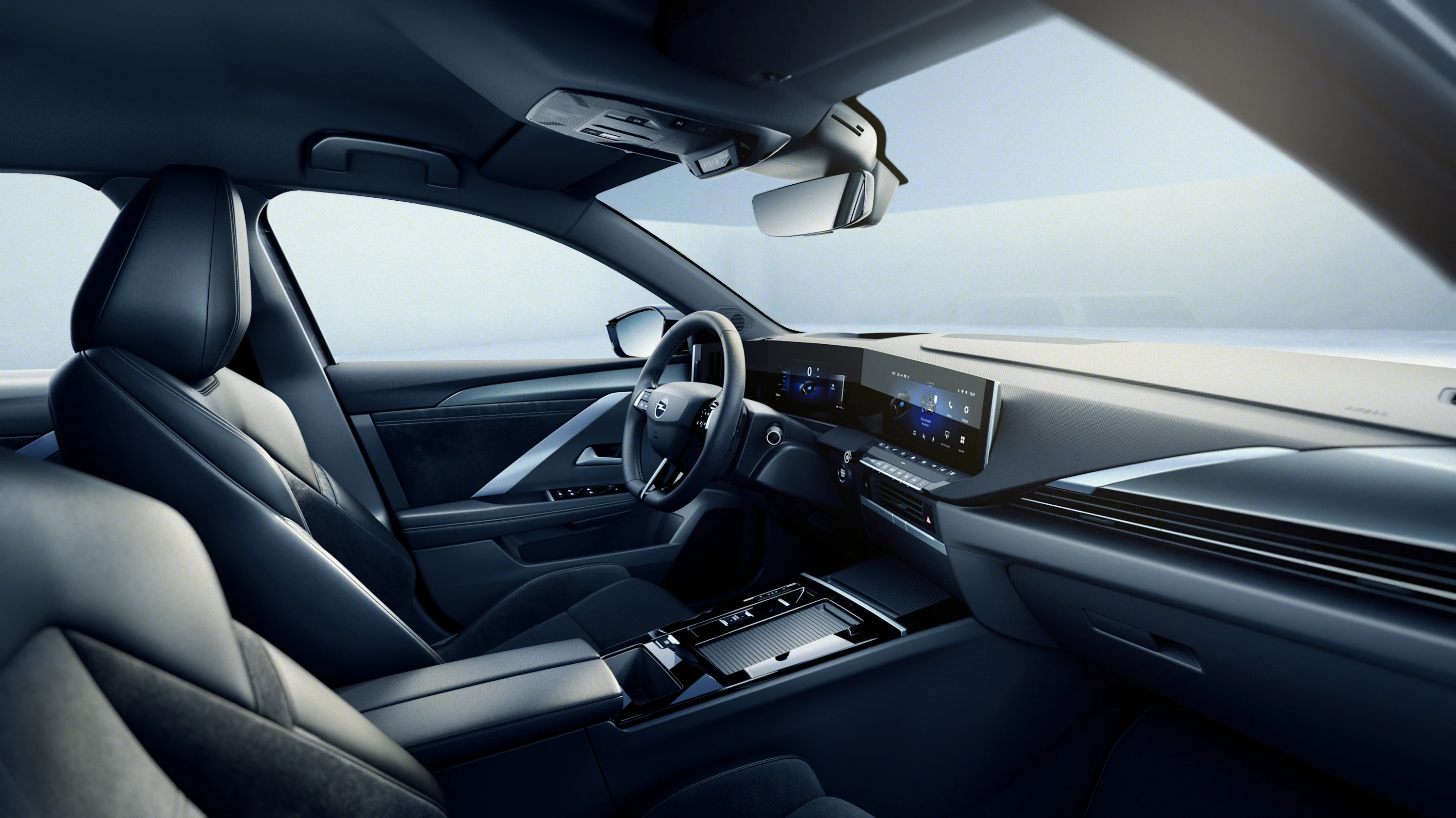 Opel Astra Electric screens view