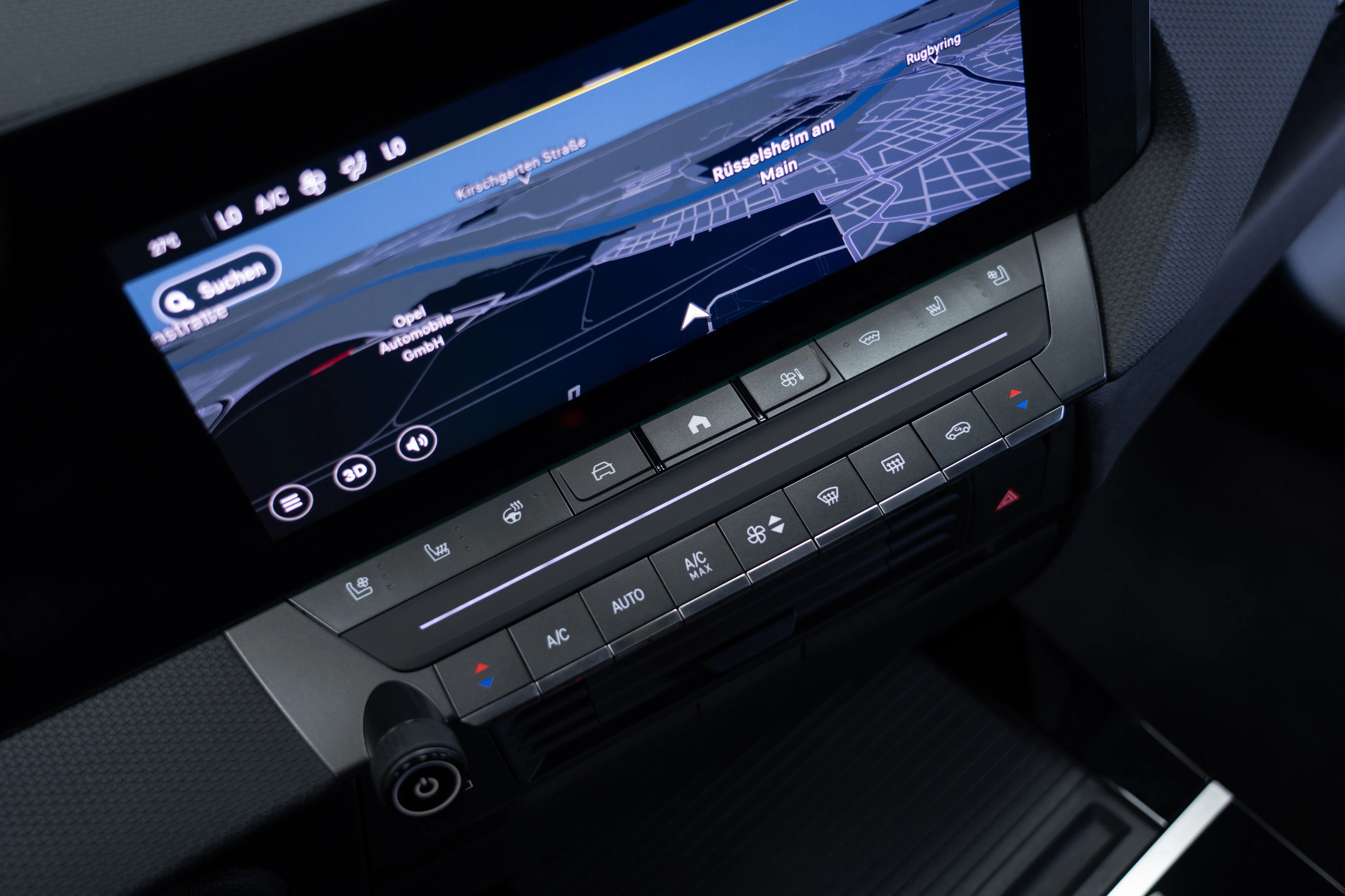 Opel Astra Sports Tourer Electric screens view