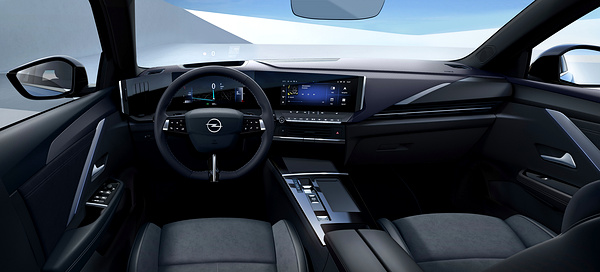 Opel Astra Sports Tourer Electric interior view