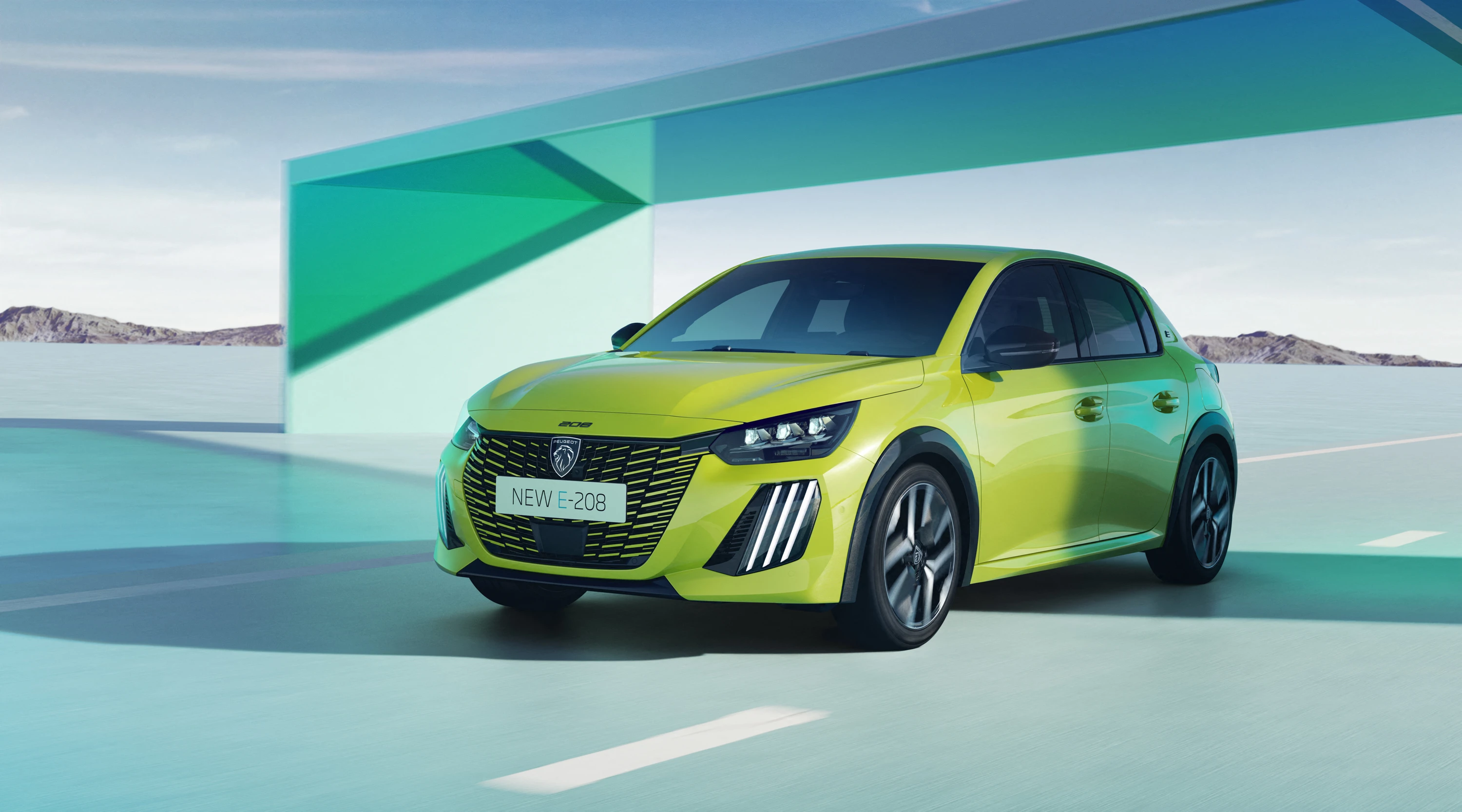Peugeot E-208 51 kWh electric vehicle variant