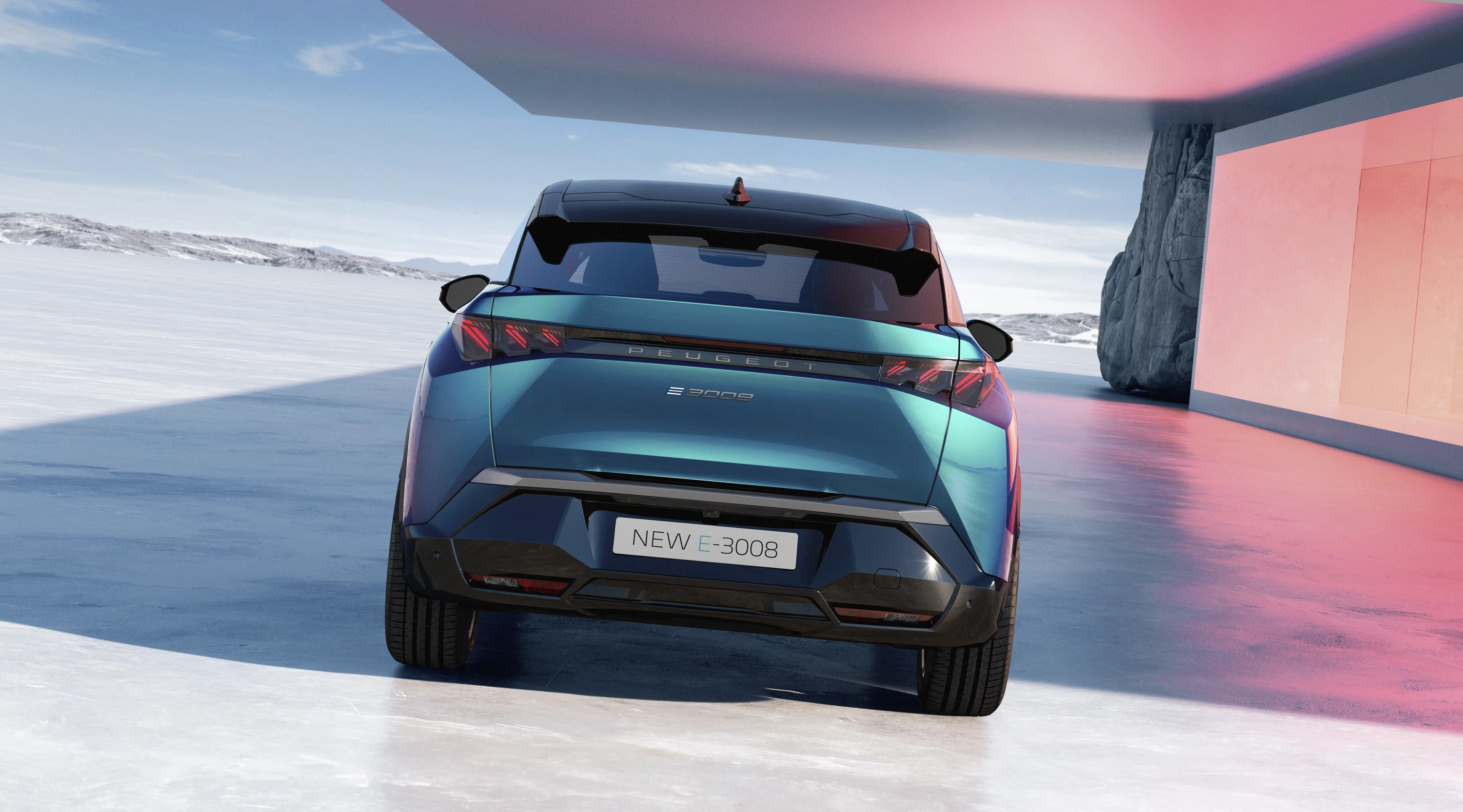Peugeot E-3008 Long Range exterior view