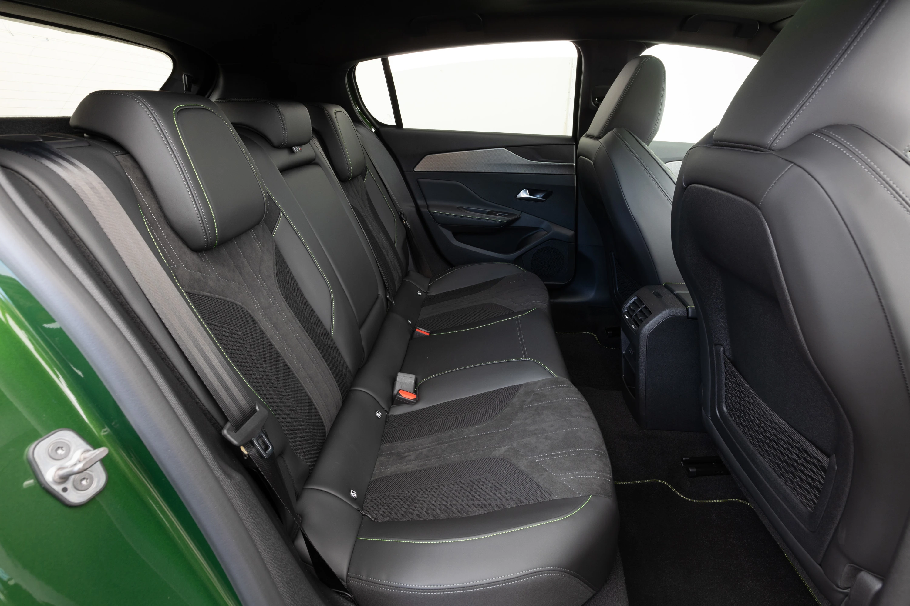 Peugeot E-308 secondrowseats view