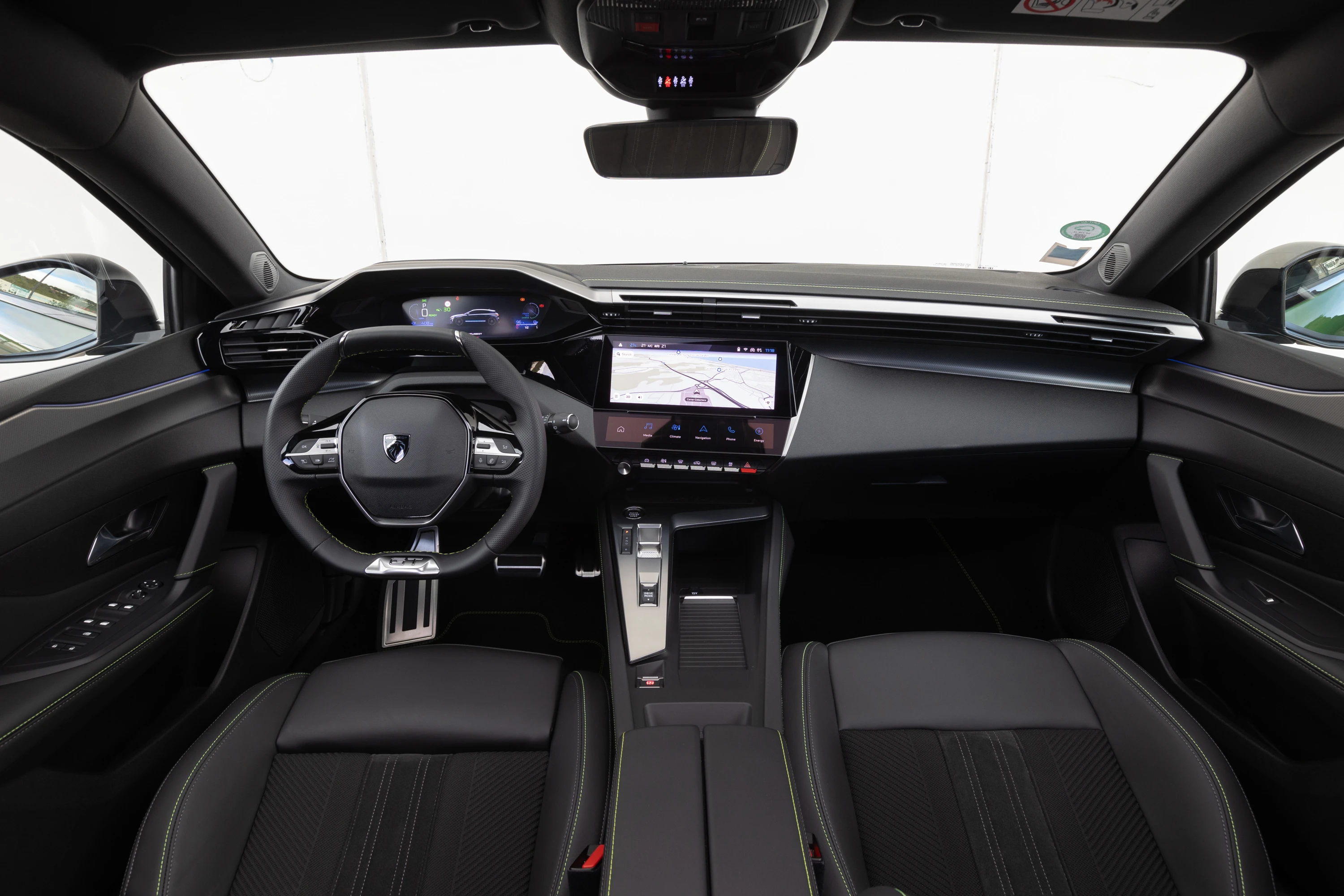Peugeot E-308 interior view
