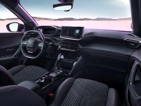 Peugot E-2008 interior view