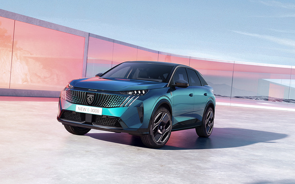 Peugot 3008 electric vehicle model