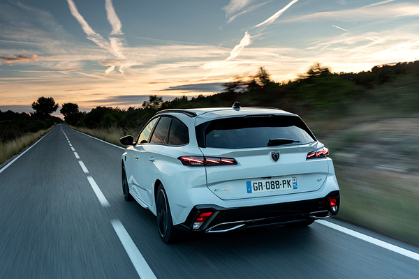 Peugot E-308 SW exterior view