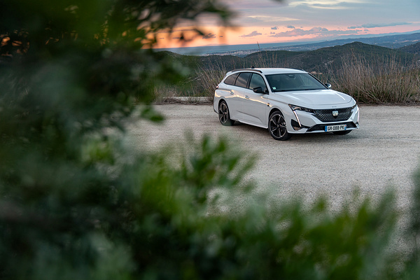 Peugot E-308 SW exterior view