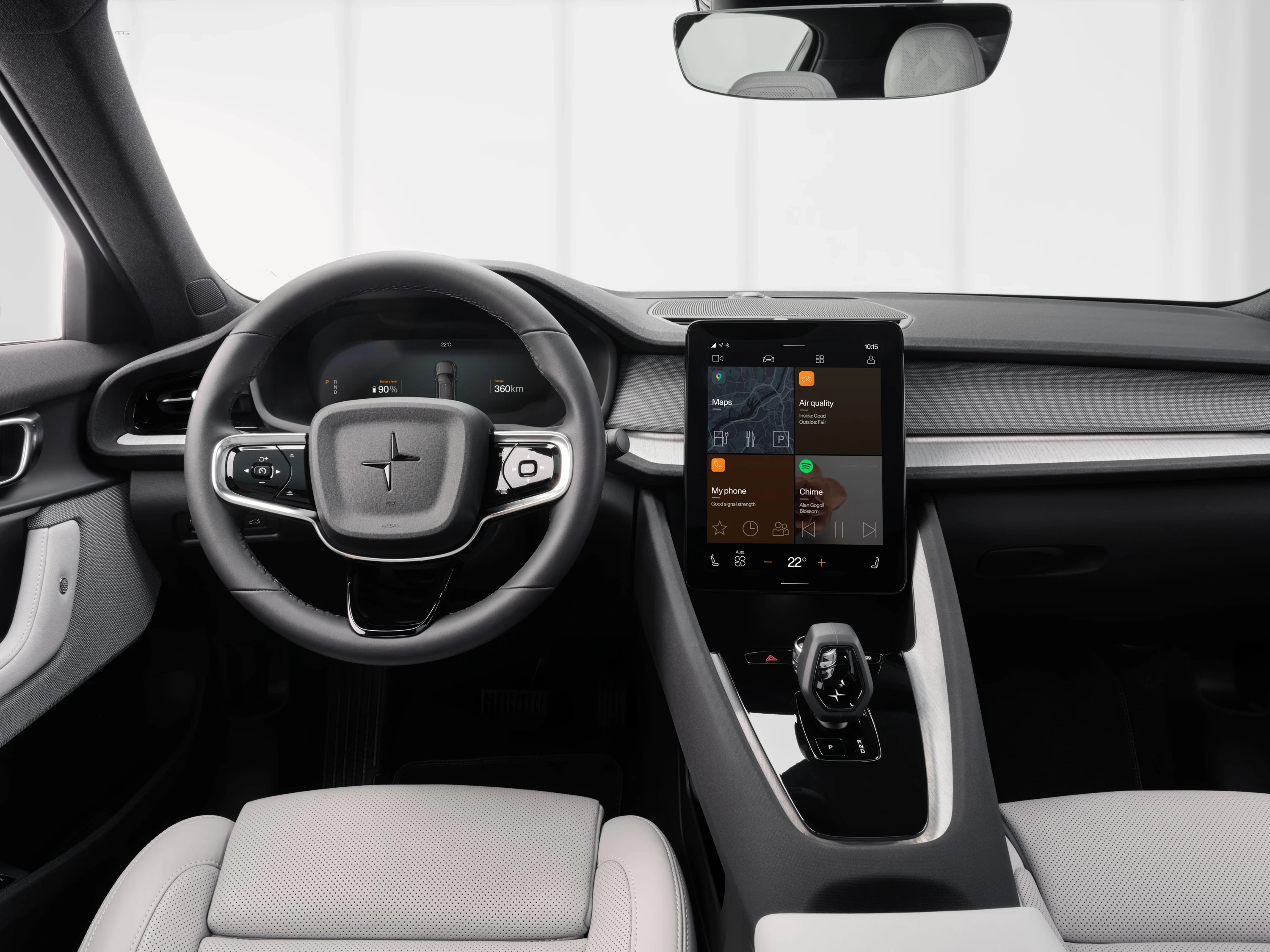 Polestar 2 Long Range Dual Motor (GEN1) interior view