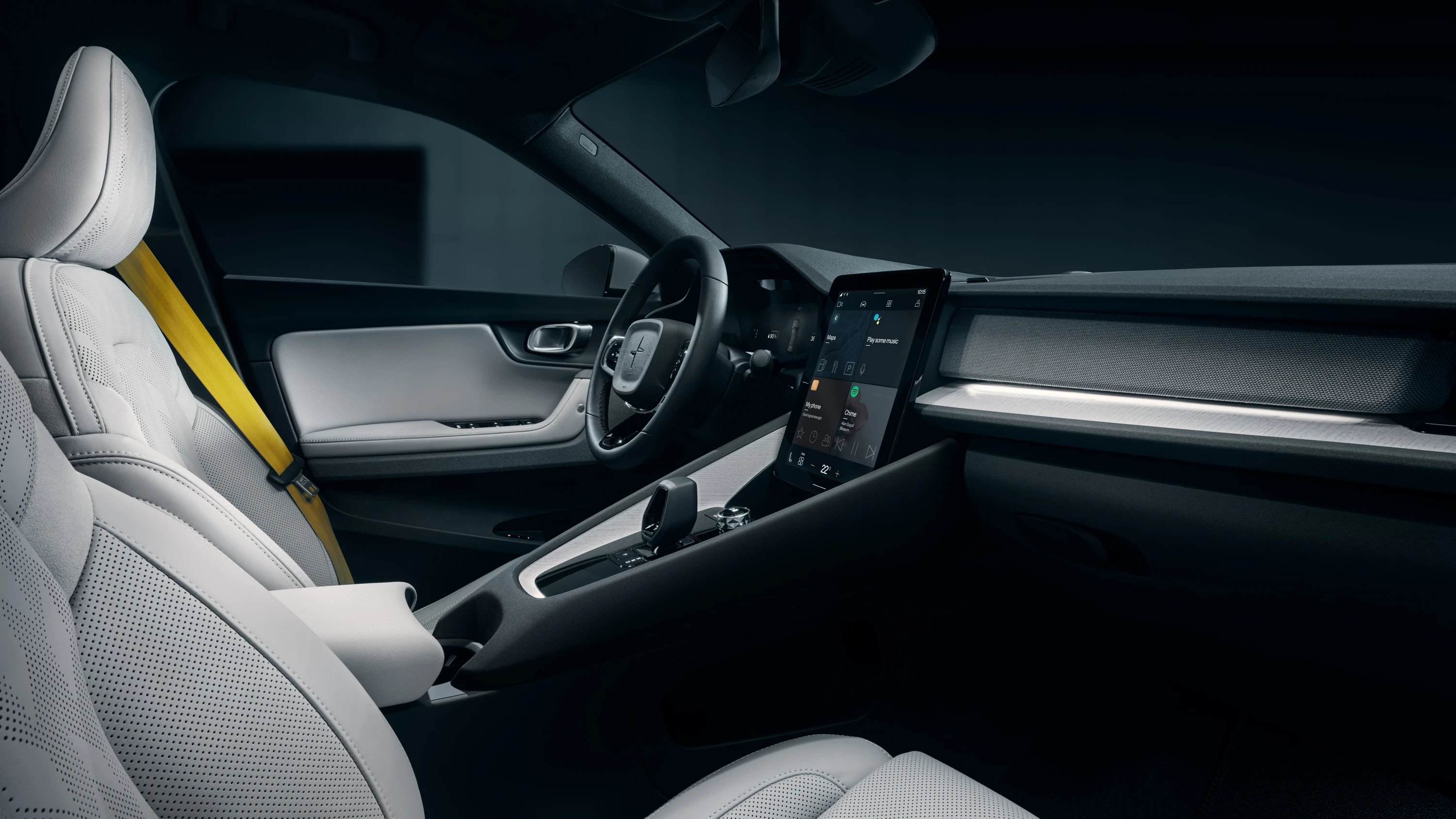 Polestar 2 Long Range Single Motor (GEN1) frontseats view