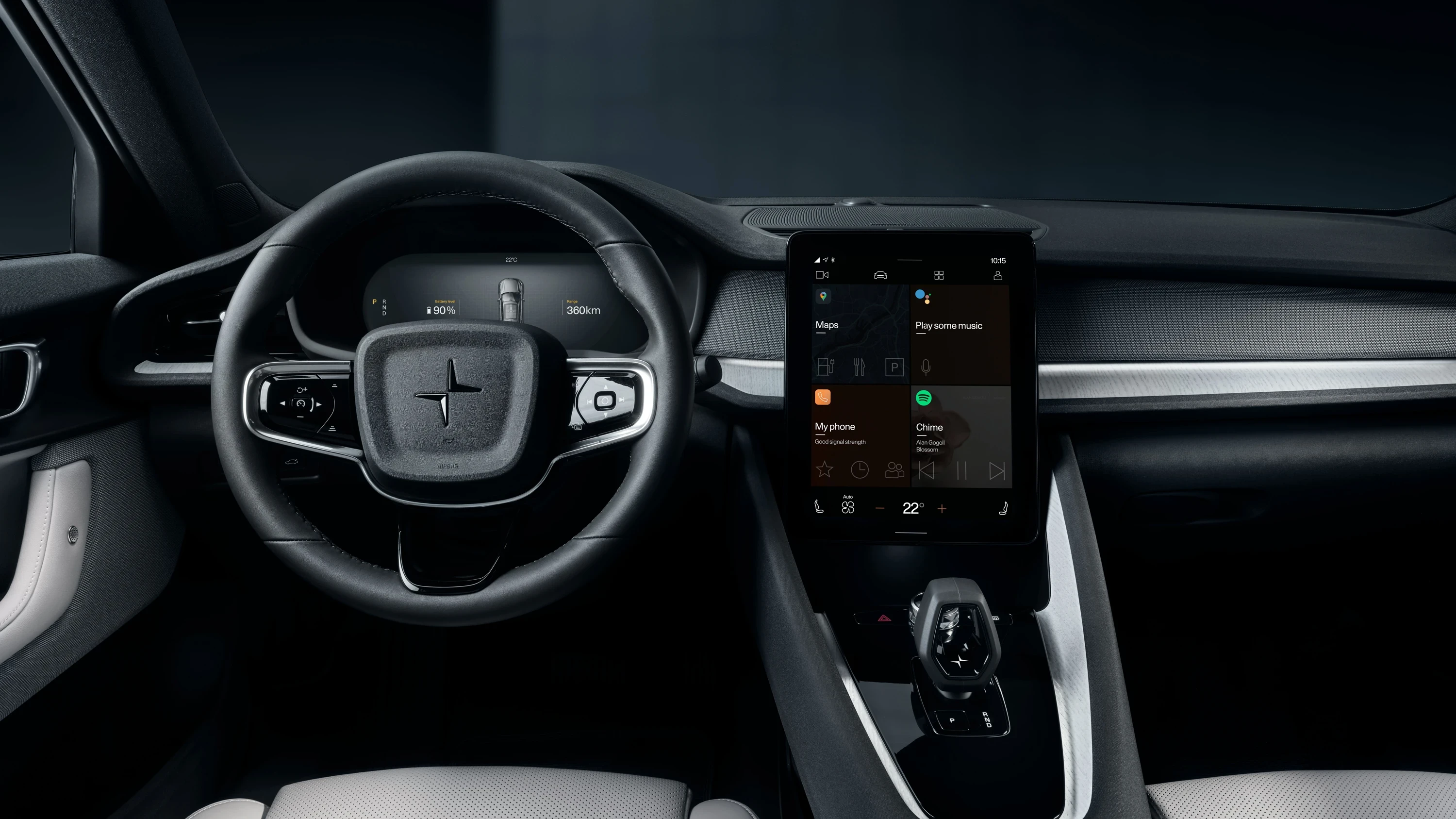Polestar 2 Long Range Single Motor (GEN1) screens view