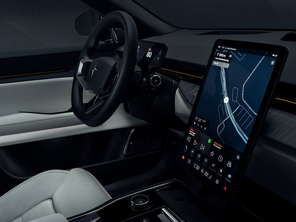 Polestar 3 Long Range Single Motor screens view