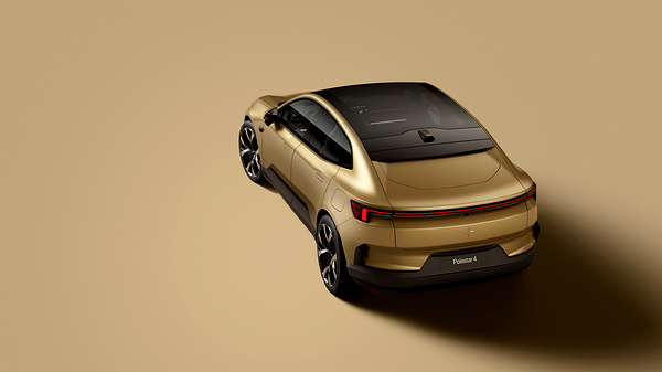 Polestar 4 Long range Dual motor exterior view