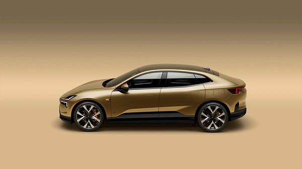 Polestar 4 Long range Dual motor exterior view