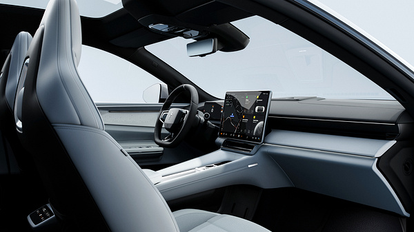 Polestar 4 Long range Dual motor interior view