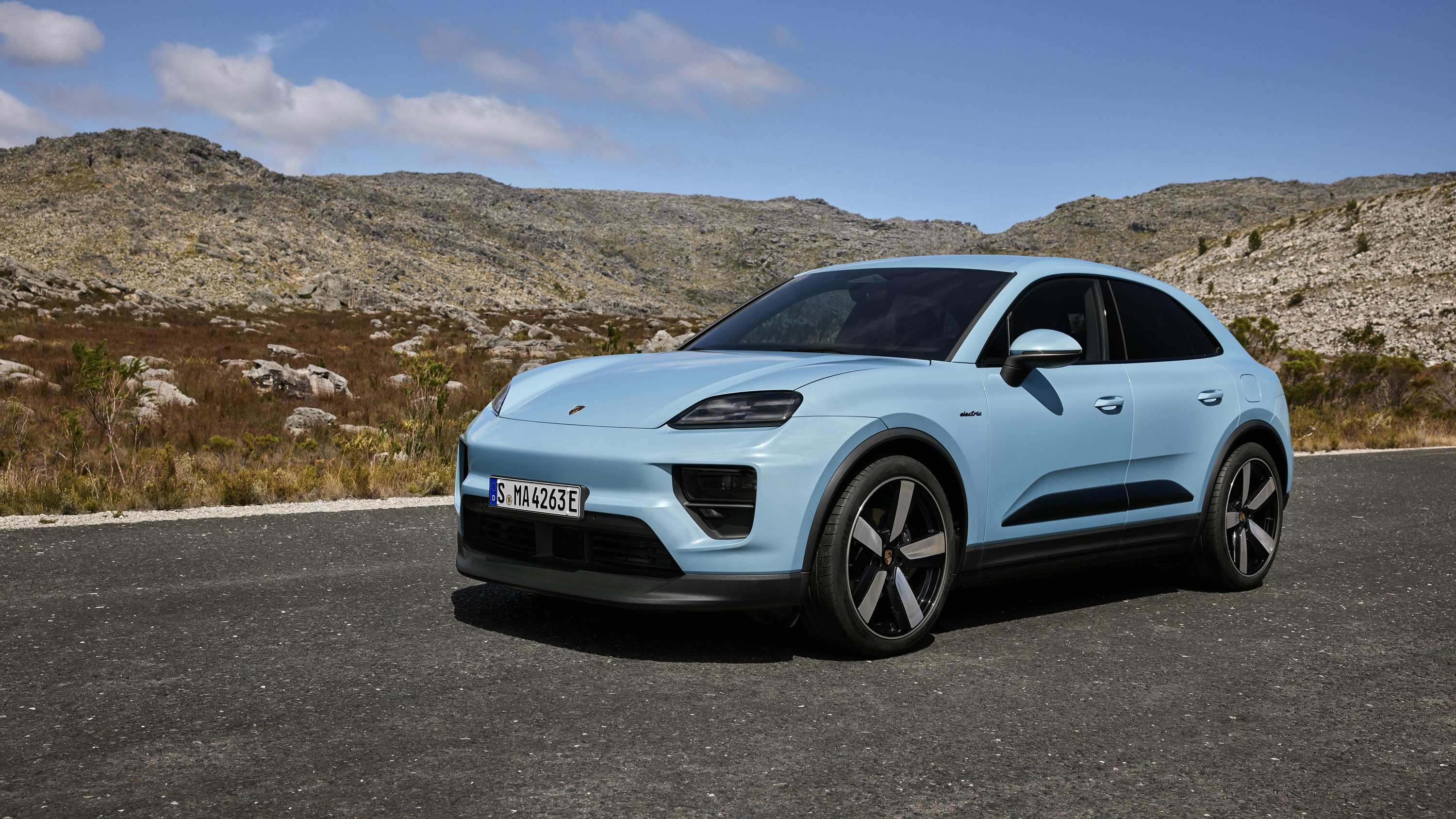 Porsche Macan electric vehicle exterior