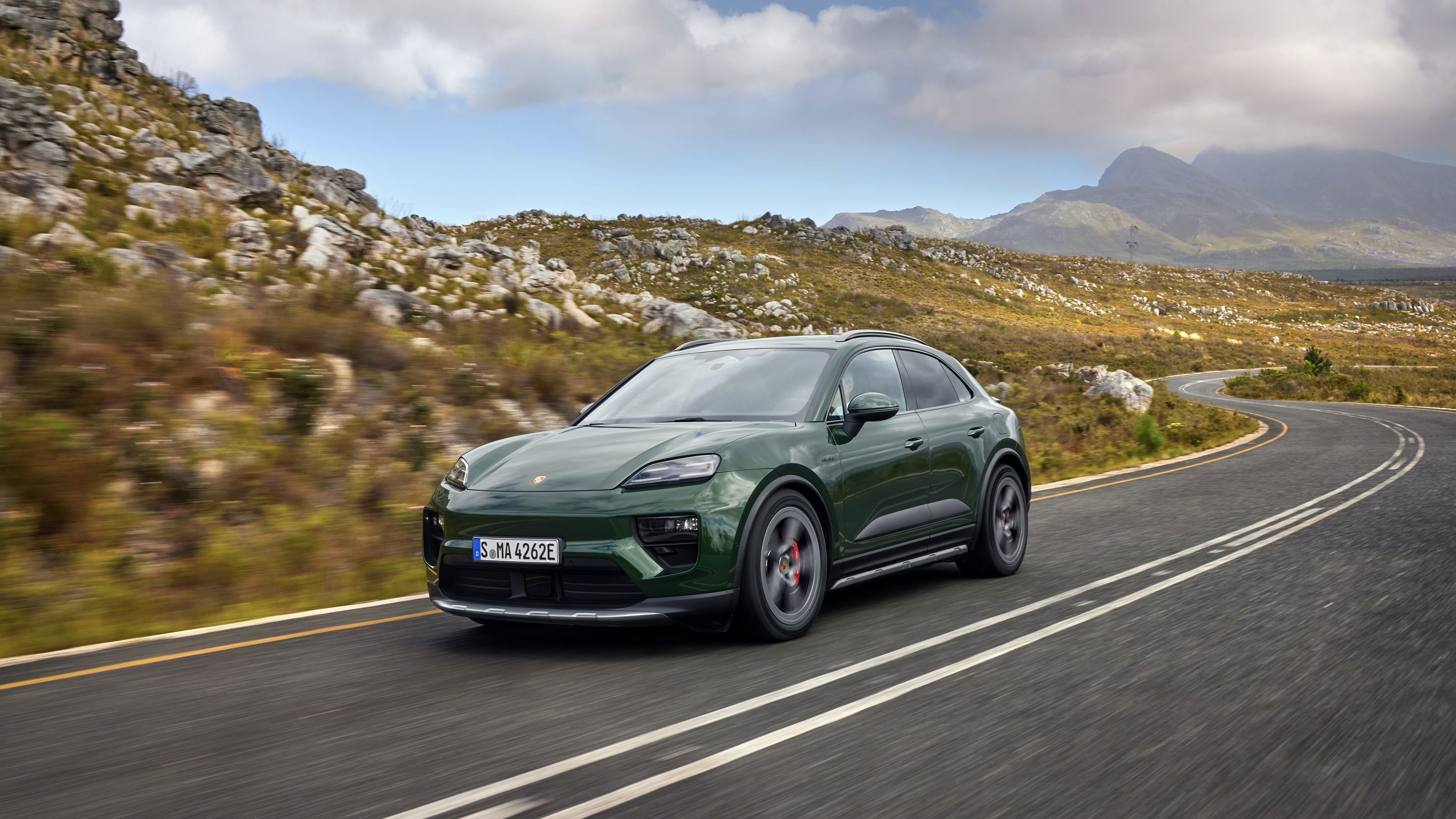 Porsche Macan 4S electric vehicle exterior