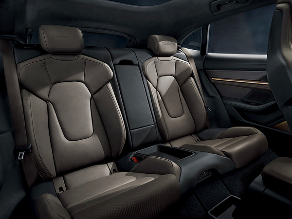 Porsche Taycan 4S Cross Turismo secondrowseats view