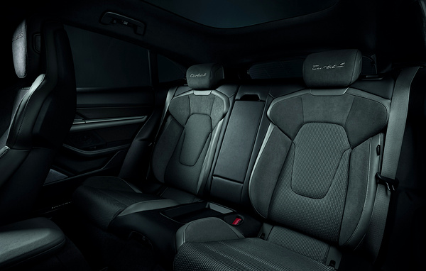 Porsche Taycan 4S Sport Turismo secondrowseats view
