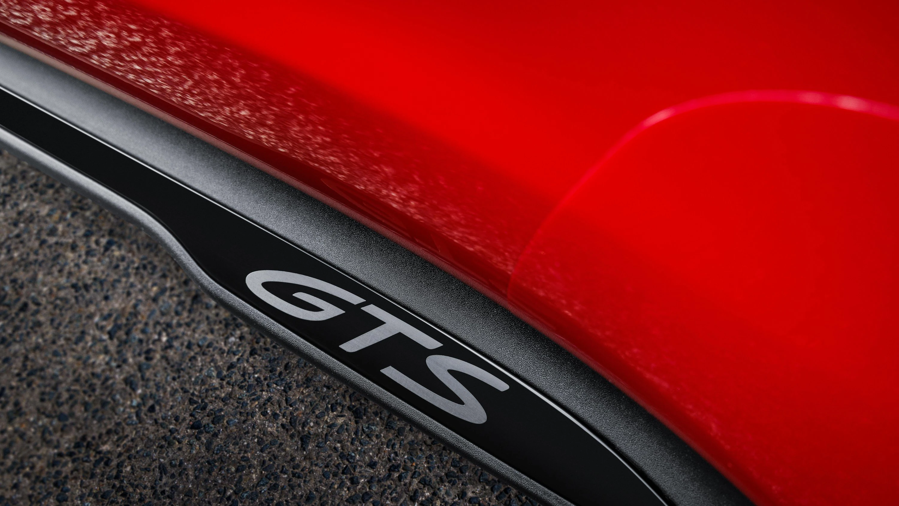 Porsche Taycan GTS details view