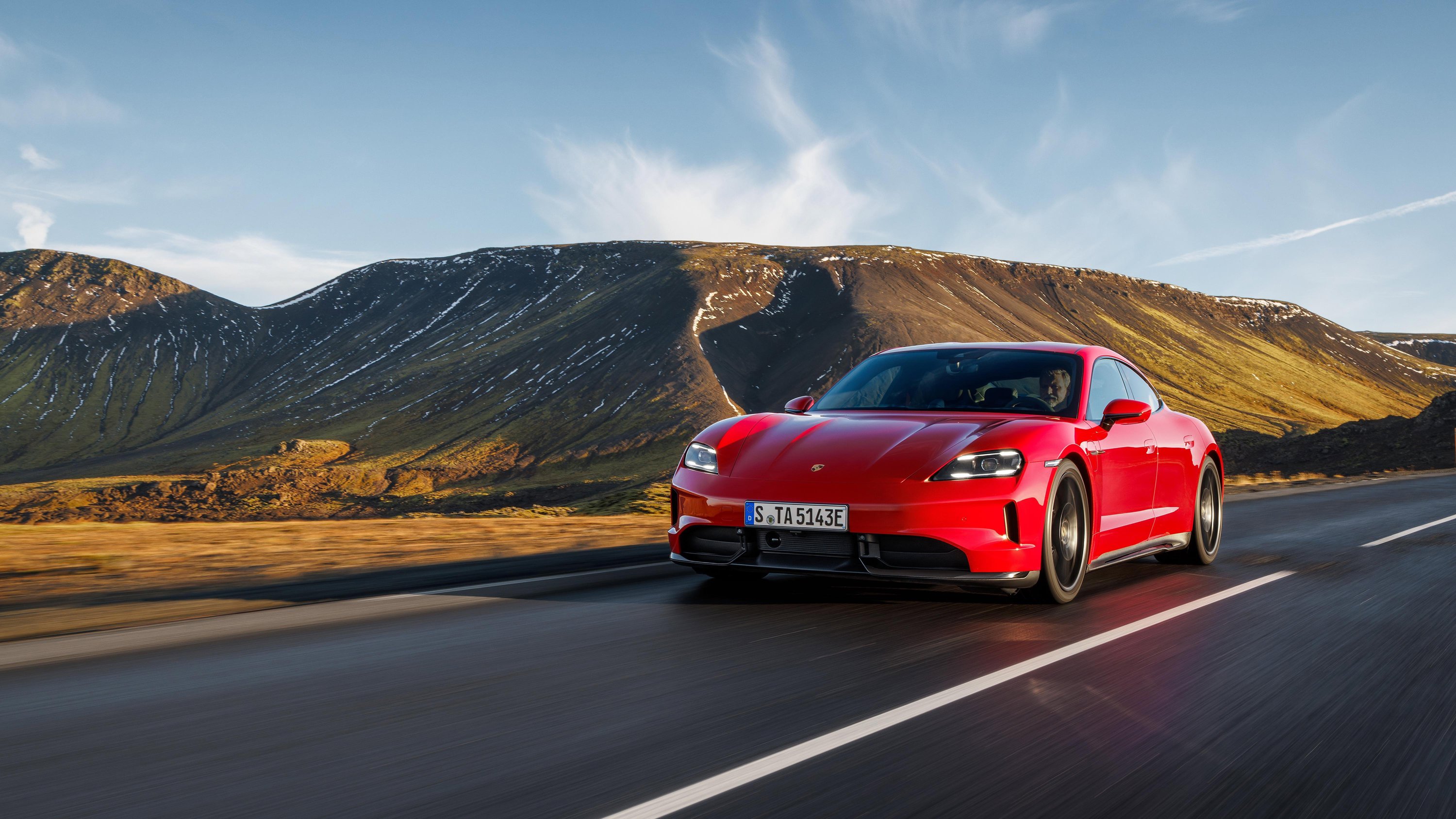 Porsche Taycan GTS electric vehicle variant