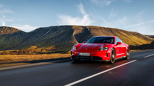 Porsche Taycan GTS electric vehicle
