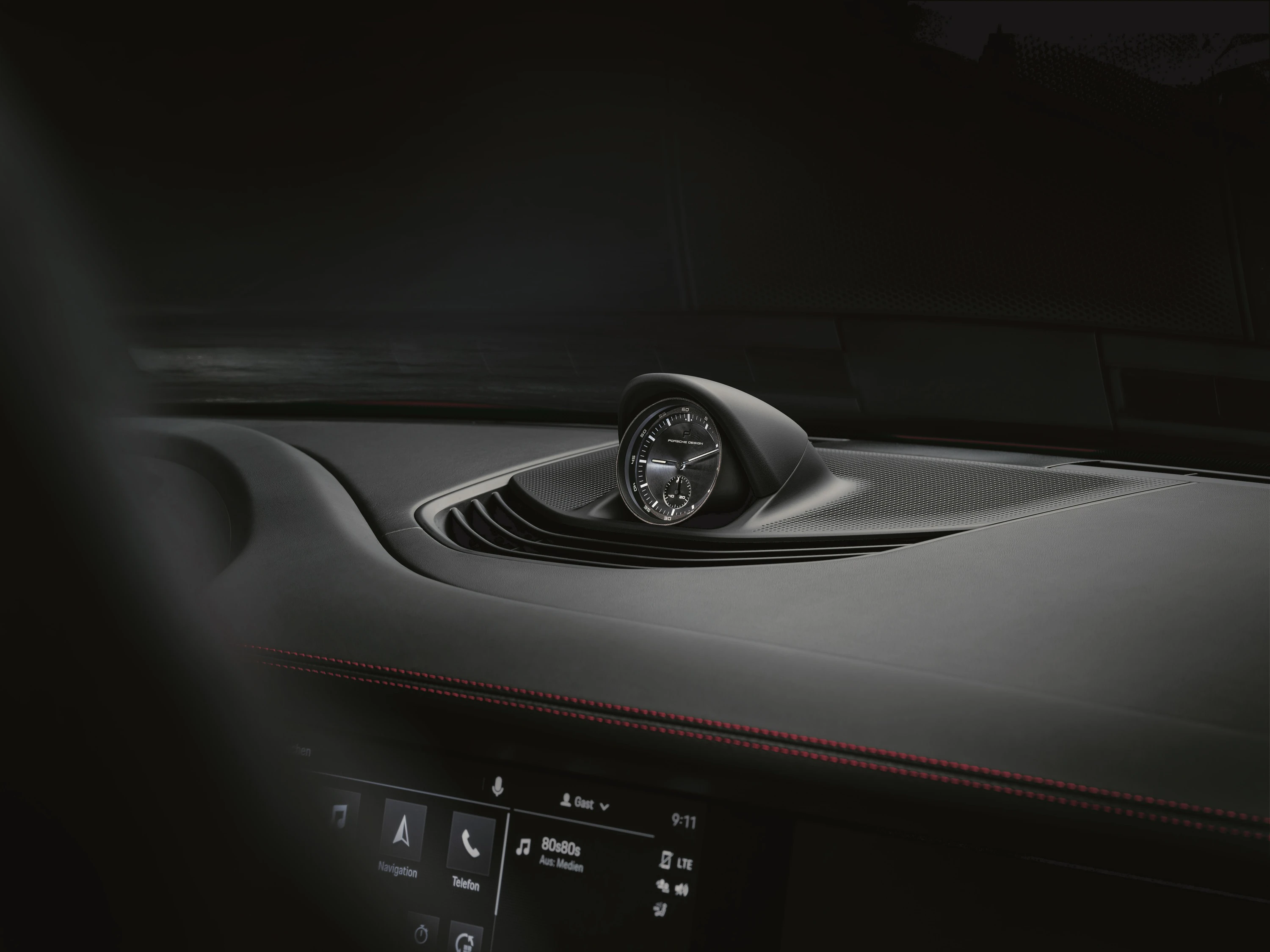 Porsche Taycan GTS Sport Turismo interior view