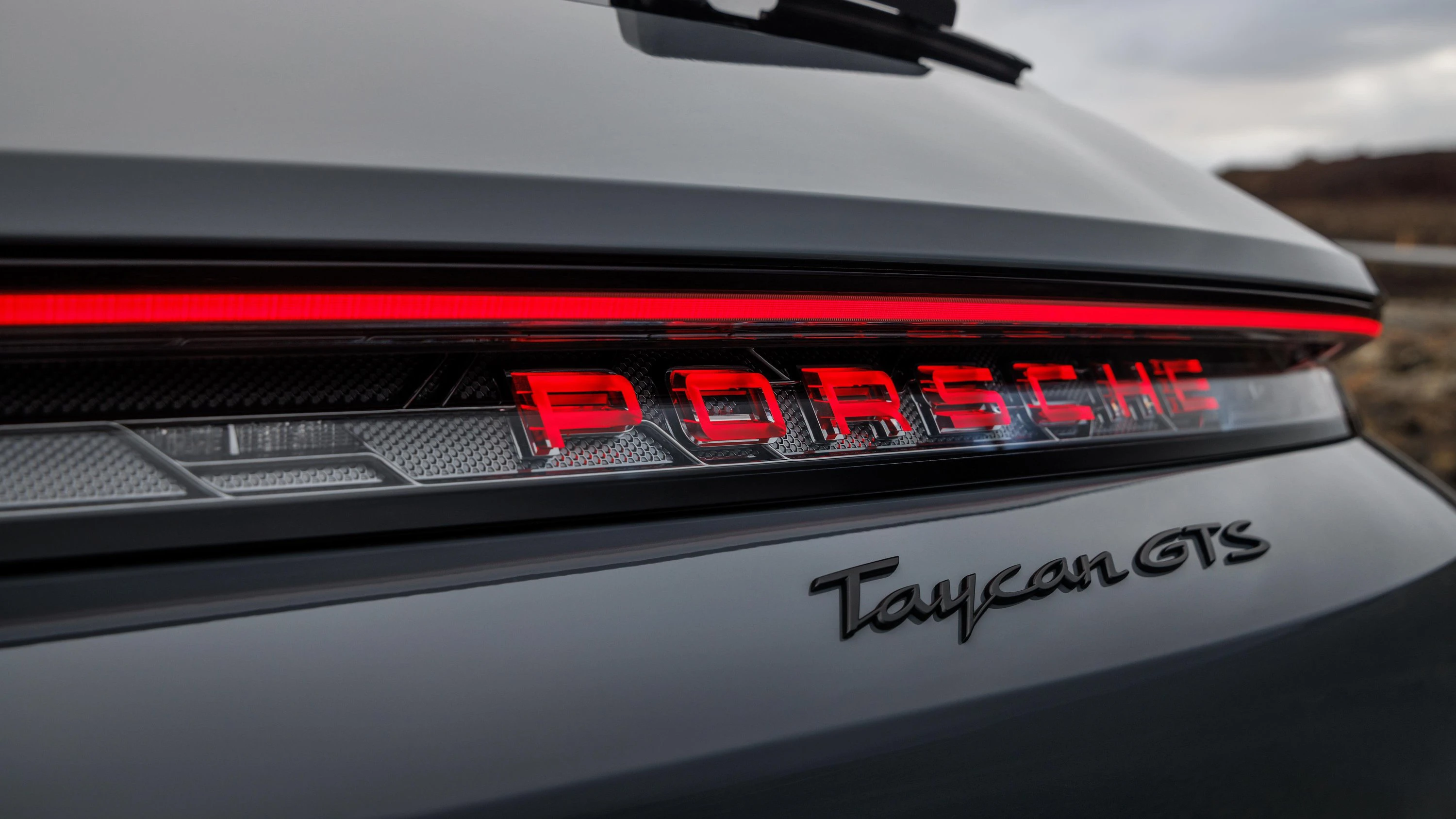 Porsche Taycan GTS Sport Turismo details view