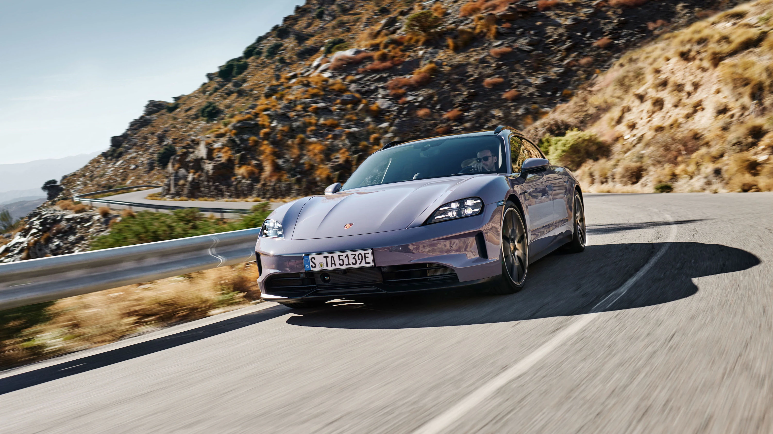 Porsche Taycan Sport Turismo electric vehicle variant