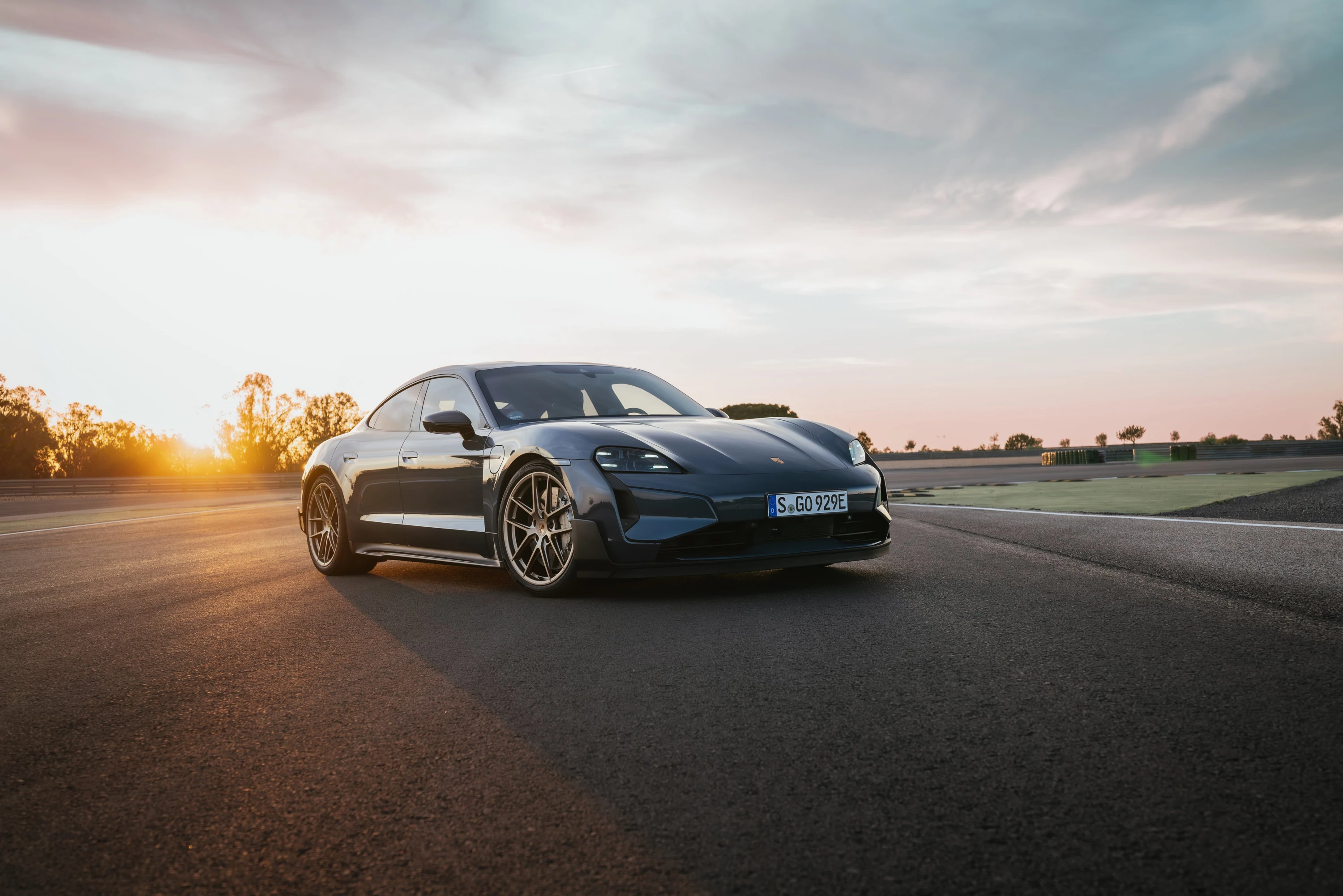 Porsche Taycan Turbo GT electric vehicle exterior