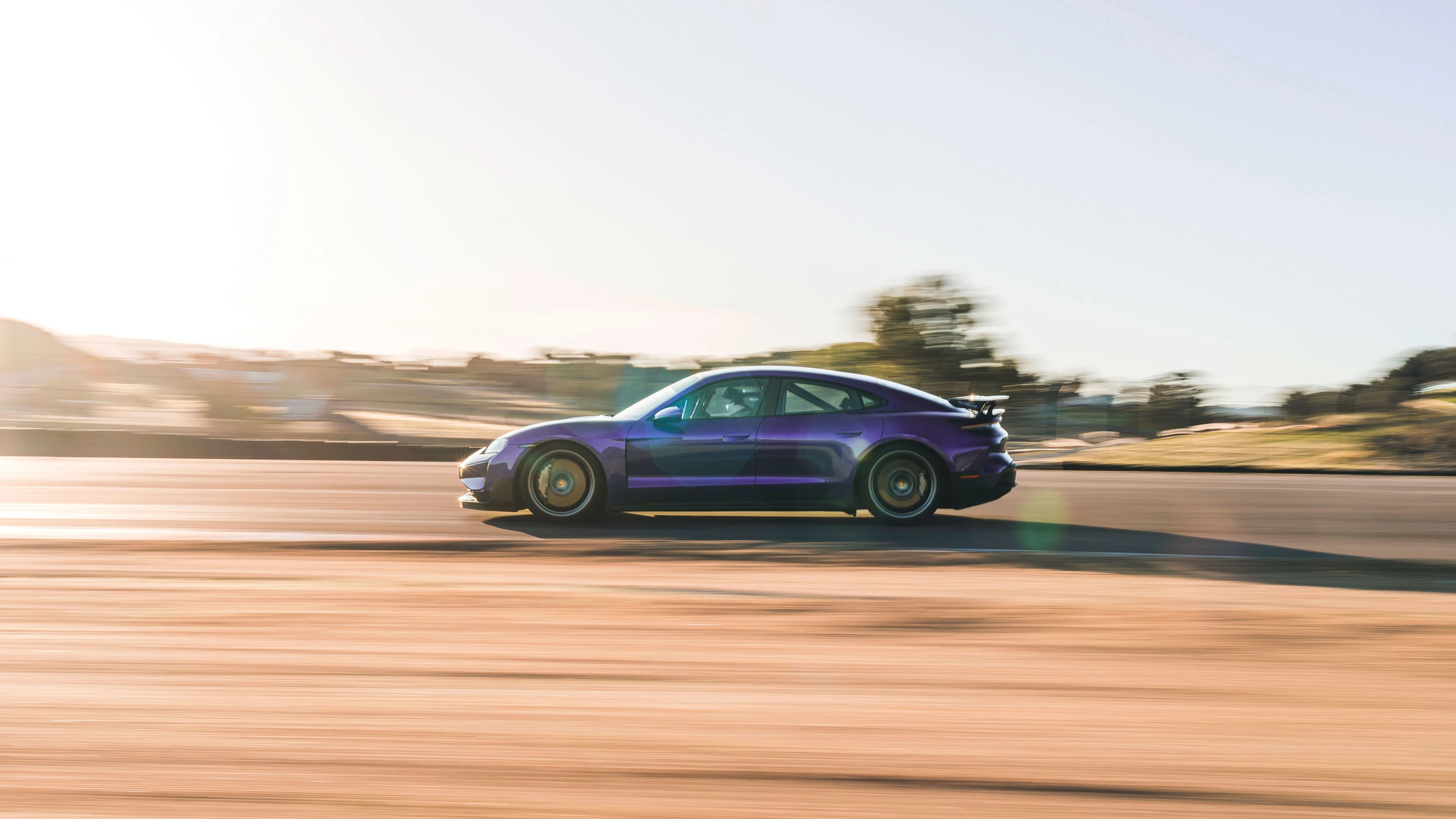 Porsche Taycan Turbo GT Weissach exterior view