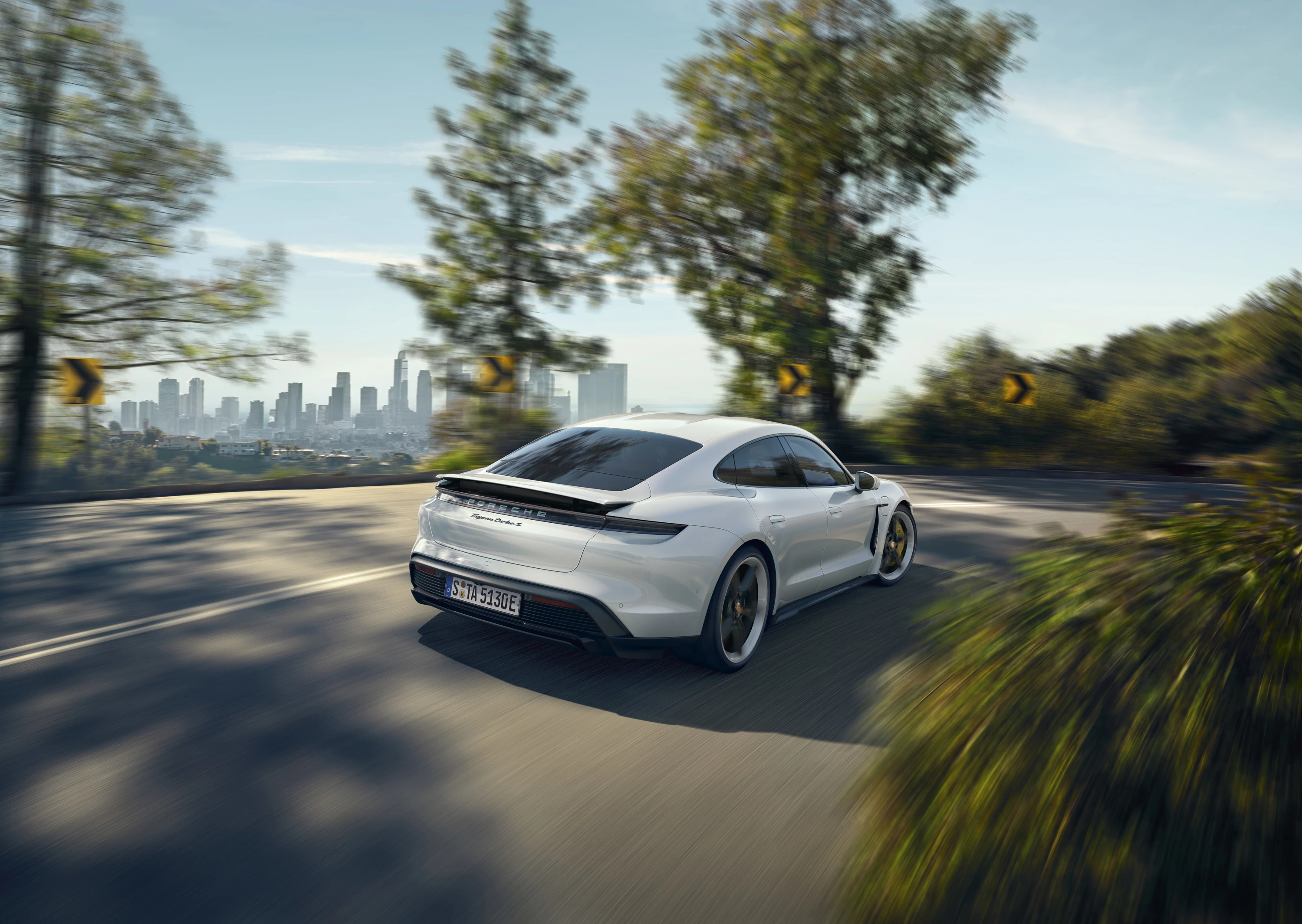 Porsche Taycan Turbo S (GEN1) exterior view