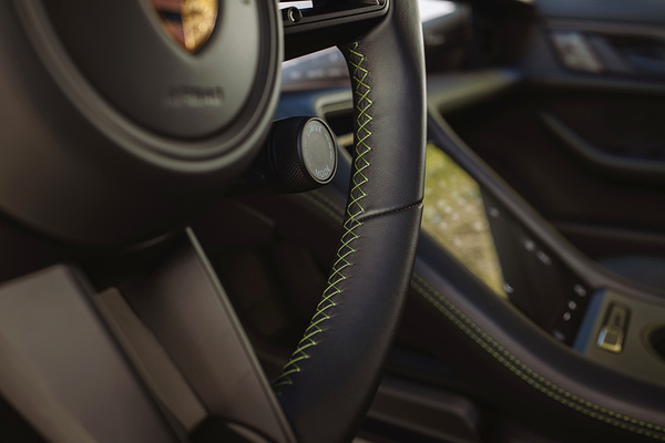 Porsche Taycan Turbo S Sport Turismo interior view