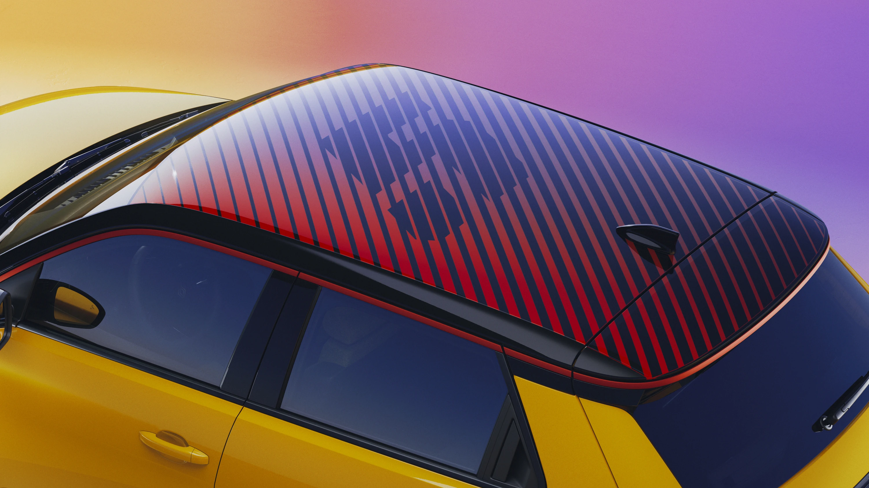 Renault 5 E-Tech 40kWh 120hp roof view