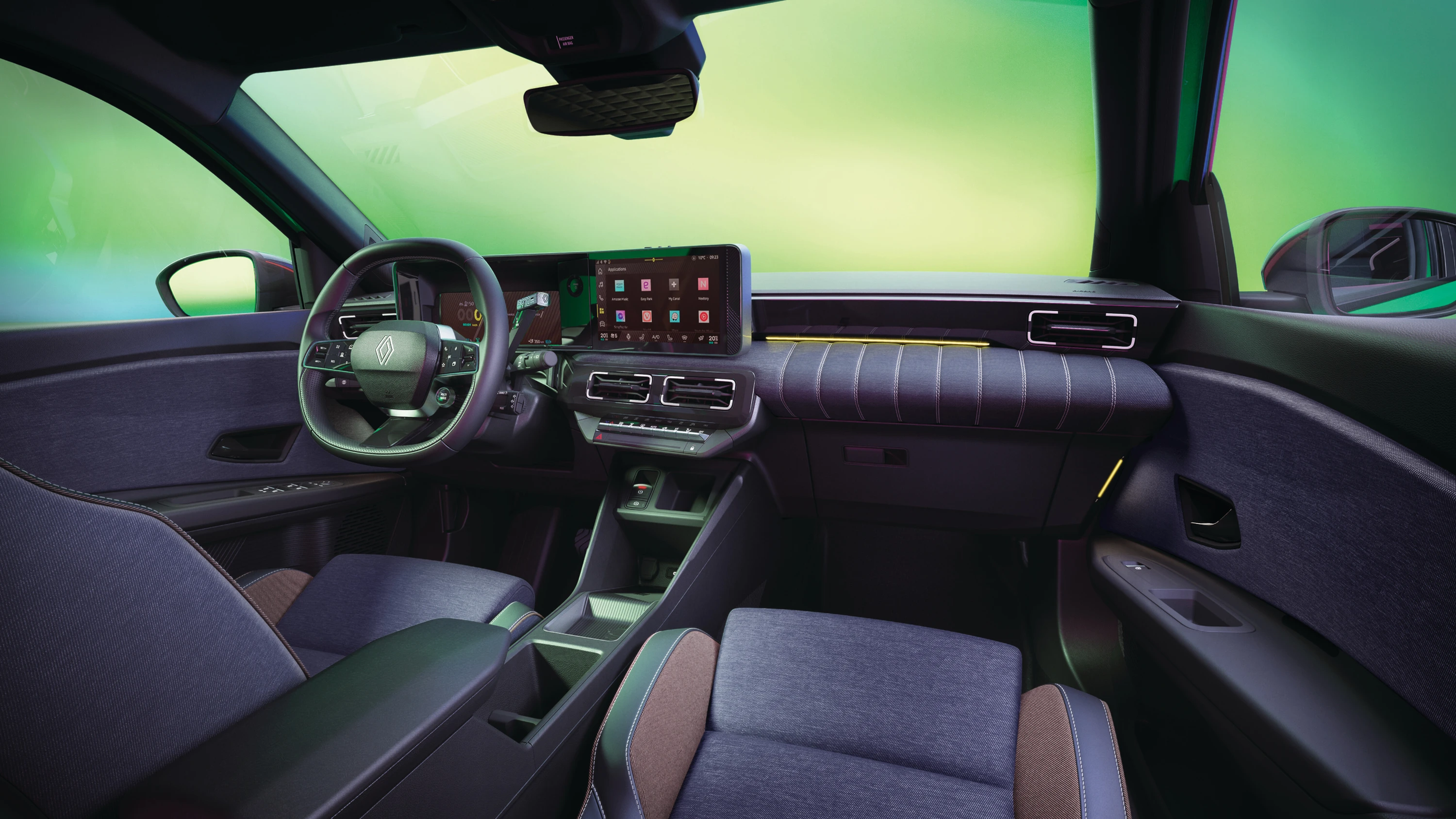 Renault 5 E-Tech 52kWh 150hp interior view
