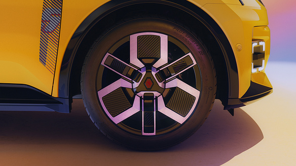 Renault 5 E-Tech 52kWh 150hp wheels view