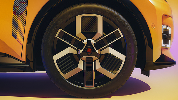 Renault 5 E-Tech 52kWh 150hp wheels view