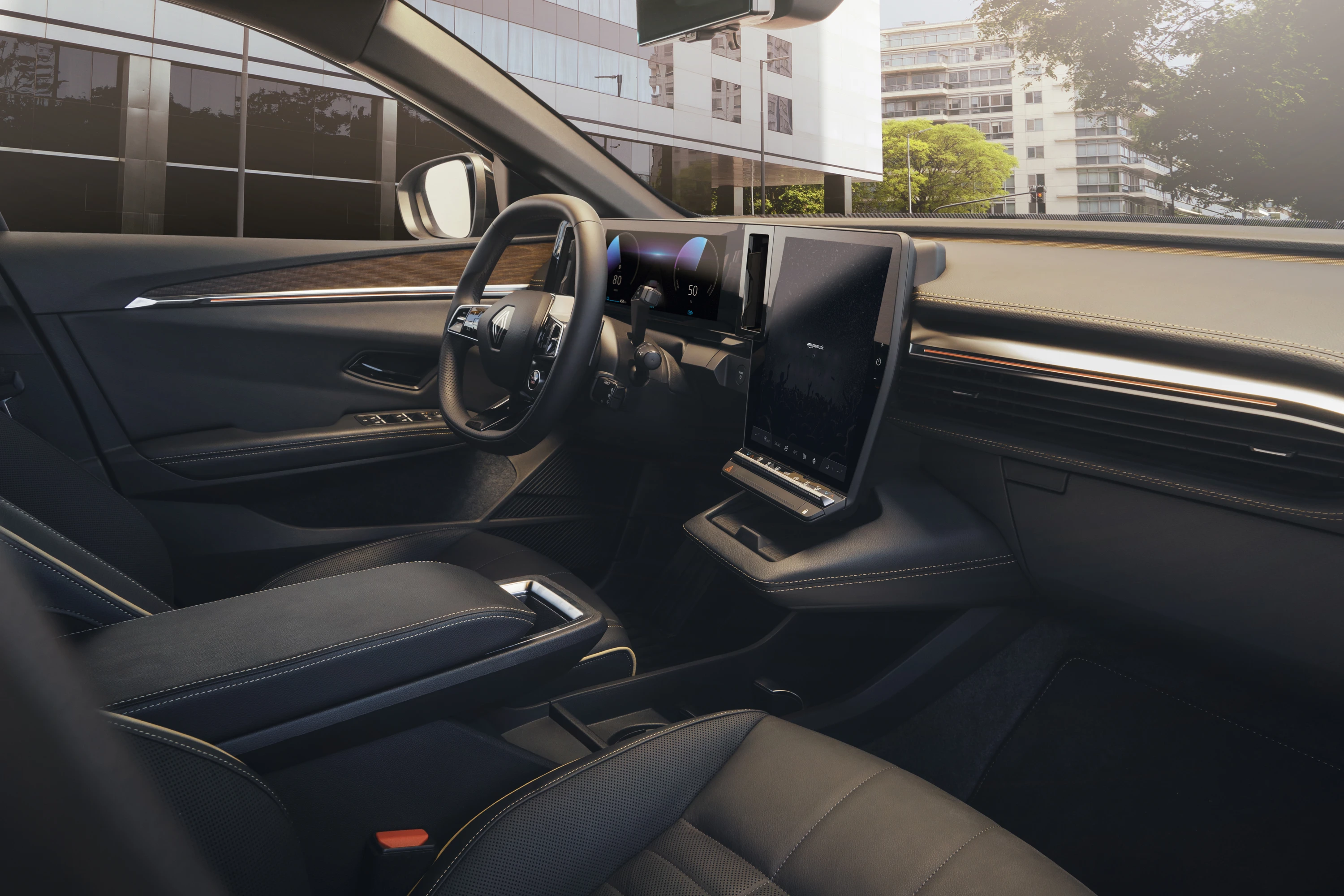 Renault Megane E-Tech Techno interior view