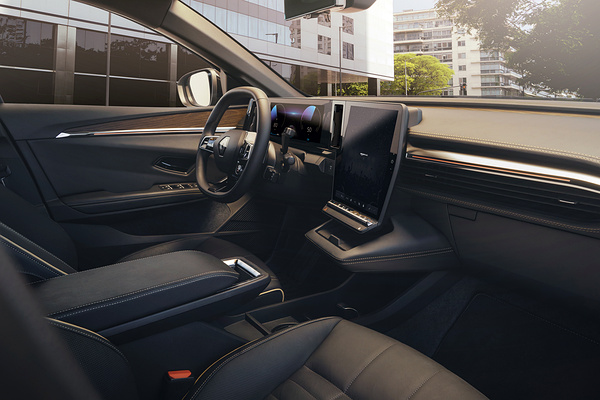 Renault Megane E-Tech Techno interior view