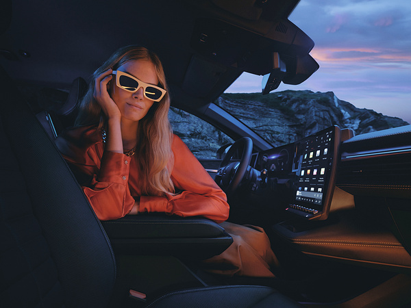 Renault Megane E-Tech Techno interior view