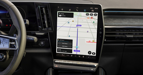 Renault Megane E-Tech Techno screens view