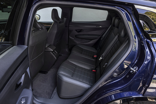 Renault Megane E-Tech Techno secondrowseats view