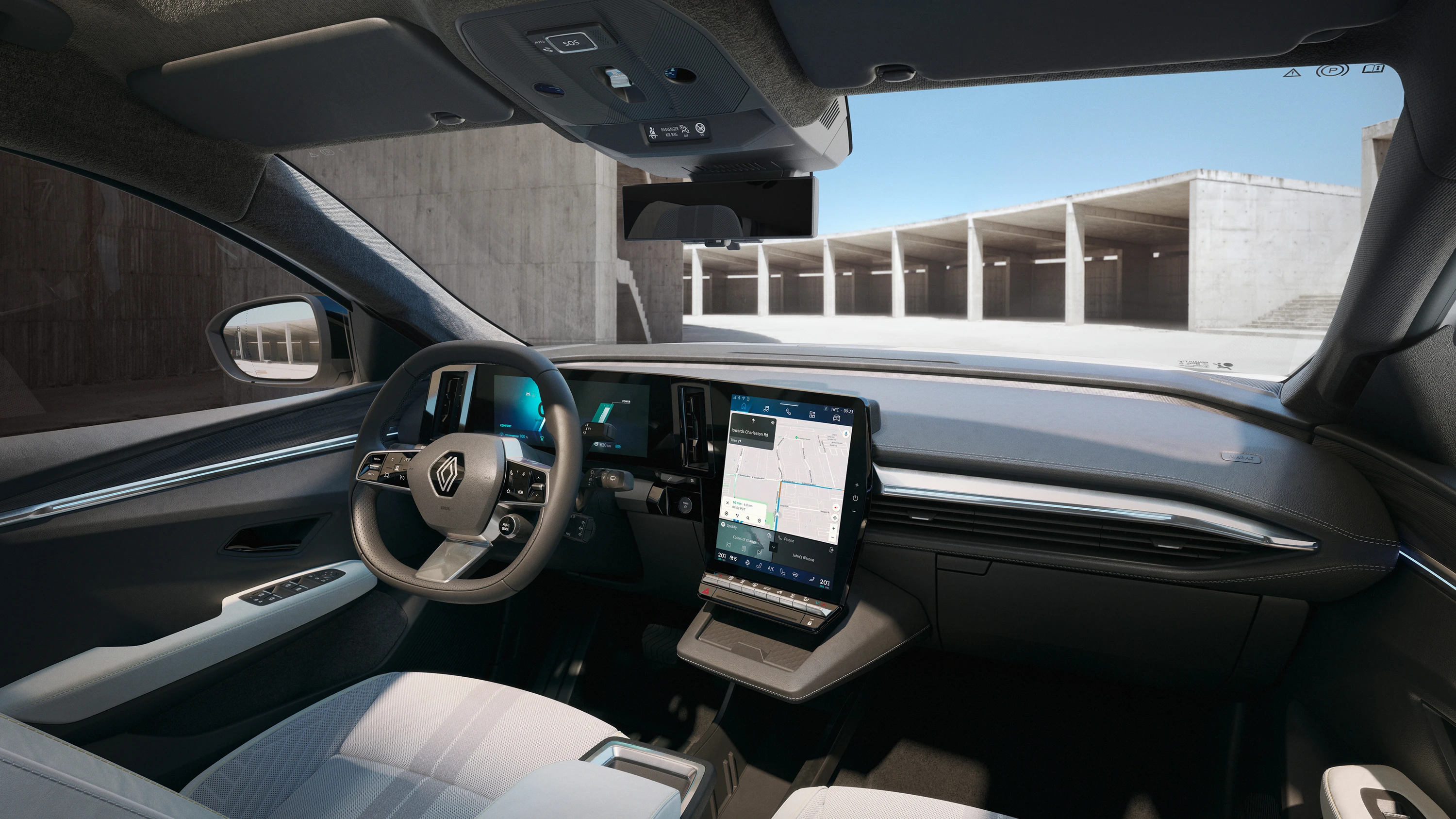 Renault Scenic E-Tech electric High Range interior view